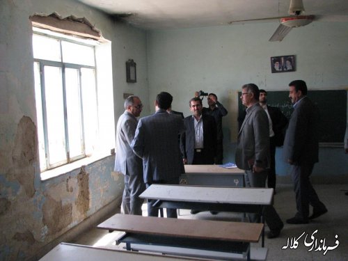 نشست با مدیرکل نوسازی مدارس استان