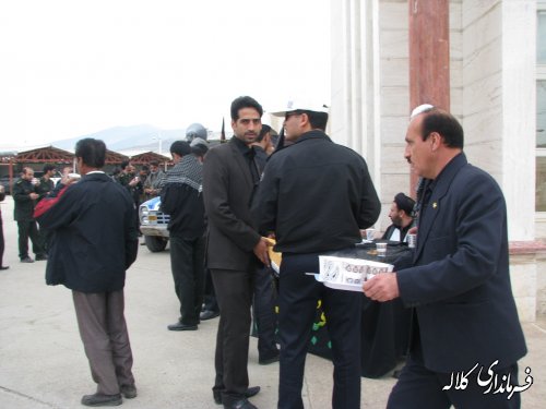 گزارش تصویری میزبانی فرمانداری کلاله از عزادارن حسینی نیروهای نظامی و انتظامی