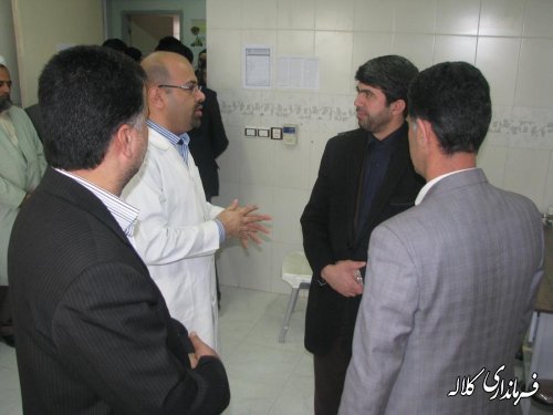 مرکز بهداشتی و درمانی روستای غراوی  کلاله با حضور فرماندار افتتاح شد