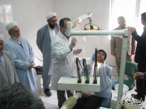 بمناسبت دهه فجر مرکز دندانپزشکی شهر فراغی کلاله افتتاح شد