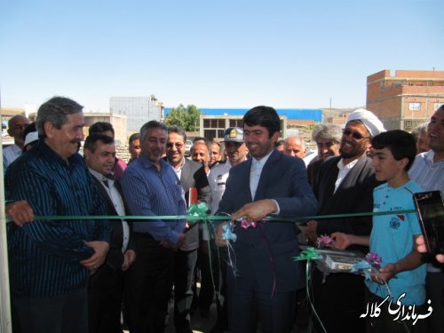 دفتر شرکت خدمات مسافربری رخش گلستان با حضور فرماندار کلاله افتتاح شد