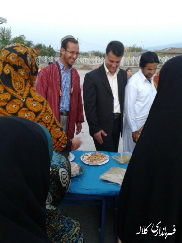 برپایی نمایشگاه صنایع دستی ومسابقه آشپزی در روستای باینال