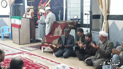 برگزاری مراسم بزرگداشت روز عاشورا در شهر فراغی