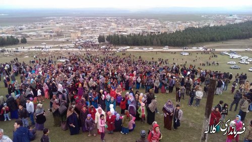 همایش بزرگ پیاده روی در شهر فراغی برگزار شد