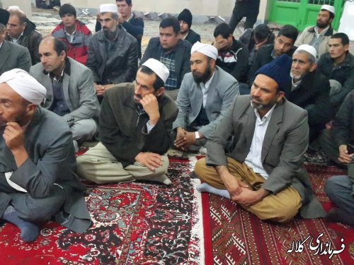جلسه ای با محوریت آسیب شناسی اجتماعی در مسجد روستای کسر پیشکمر برگزار شد
