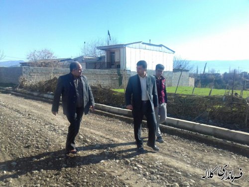 شروع اجرای پروژه زیرسازی و آسفالت روستای سد شهید چمران دهستان کنگور بخش مرکزی