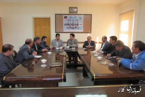 چهل و دومین جلسه ستاد انتخابات شهرستان کلاله برگزار شد