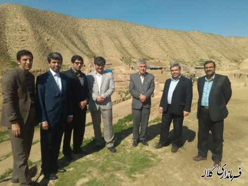 بازدید نماینده ویژه رئیس ستاد انتخابات استان از حوزه انتخابیه کلاله