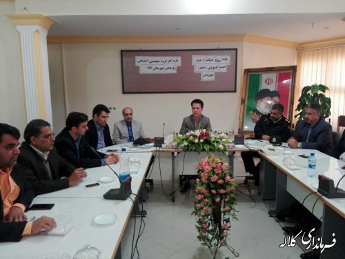 جلسه مشترک کمیته تخصصی فرهنگی و اجتماعی شهرستان کلاله تشکیل شد