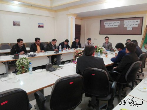 جلسه مشترک کمیته تخصصی فرهنگی و اجتماعی شهرستان کلاله تشکیل شد