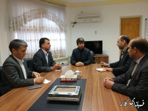 اولین جلسه ستاد انتخابات حوزه انتخابیه کلاله تشکیل شد