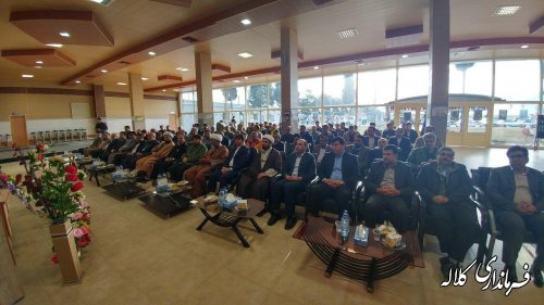 مراسم نمادین استقبال از ورود حضرت امام (ره) در فرودگاه های کلاله و گرگان استان برگزار شد