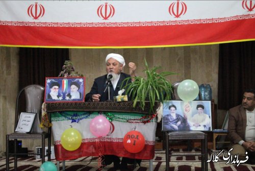 مراسم جشن پیروزی انقلاب اسلامی در روستای گوگجه برگزار شد
