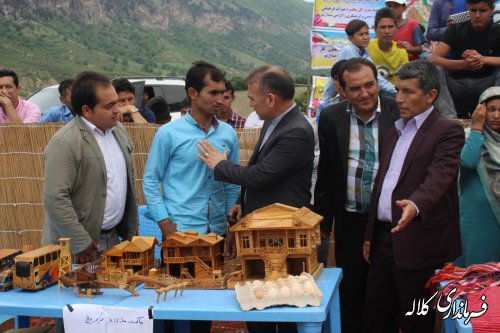 گزارش تصویر/ برگزاری مراسم جشنواره فرهنگ و اقتصاد در روستای زاو بالا بخش پیشکمر
