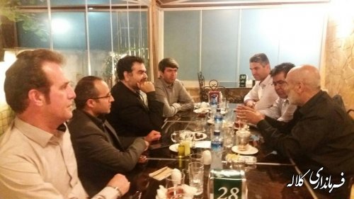 نشست مشترک فرماندار کلاله با رییس دانشگاه آزاد گرگان و مدیرکل فرودگاه های استان