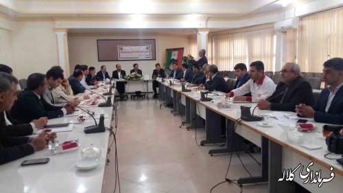 جلسه شورای کشاورزی شهرستان کلاله برگزار شد
