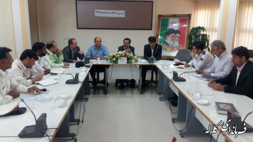 جلسه شورای ترافیک شهرستان کلاله برگزار شد.