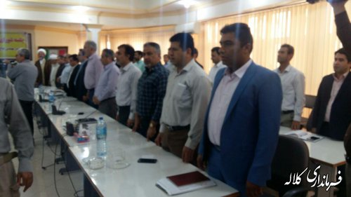 جلسه شورای اداری شهرستان کلاله برگزار شد.