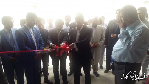 طرح توسعه تولید مصنوعات MDF( آلتین) در شهرستان کلاله افتتاح شد