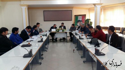 کارگروه مدیریت پسماند شهرستان کلاله برگزار شد.