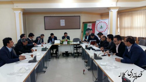 اولین جلسه ستاد اجرایی طرح ملی باز آفرینی شهری شهرستان کلاله برگزار شد
