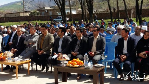 مردم دهستان آقسو در روستای صالح آباد شادمانه جشن آب برگزار کردند