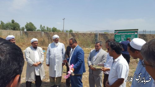 کلنگ احداث مرکز جهاد کشاورزی در دهستان تمران به زمین زده شد