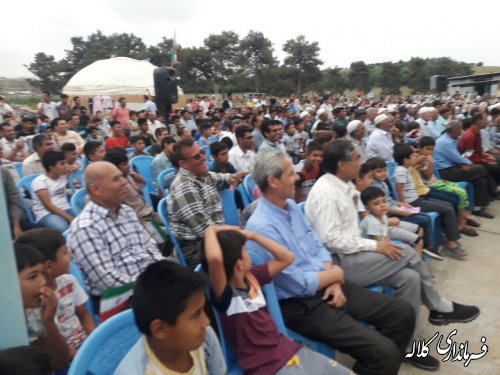 جشنواره تابستانی فرهنگ و اقتصاد روستا با عنوان امید، در روستاهای کلاله برگزار شد