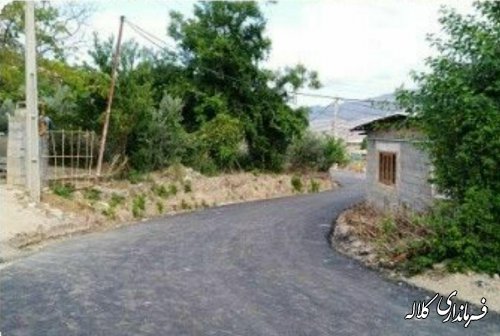 پروژه اسفالت معابر 3 روستای بخش پیشکمر با اعتبار 8 میلیارد و 800میلیون ریال به بهره برداری رسید
