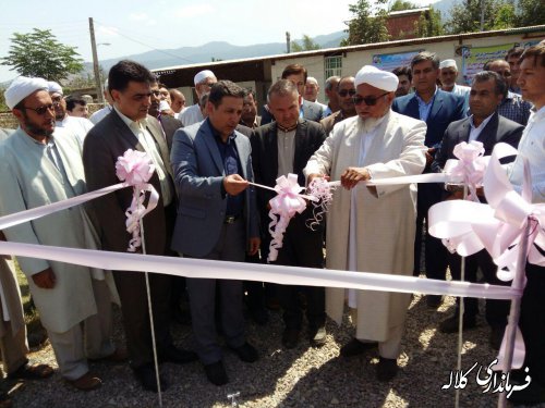 پروژه اجرای شبکه توزیع آب روستای صالح آباد کلاله با اعتبار ۲۶ میلیارد ریال به بهره برداری رسید