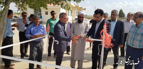 پروژه اجرای شبکه توزیع آب روستای مالای شیخ غراوی کلاله با اعتبار ۳/۵ میلیارد ریال به بهره برداری رسید