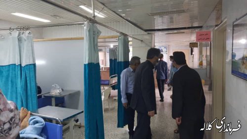 آمار بیماران کرونایی در بیمارستان رسول اکرم ص کلاله رو به افزایش است