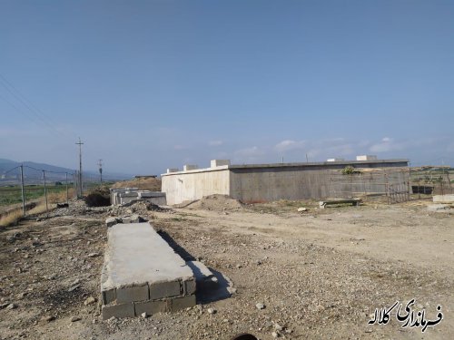 عملیات احداث مخزن آب ۲۰۰۰ متر مکعبی در شهر کلاله آغاز شد
