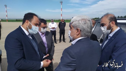 بازدید مدیرعامل شرکت فرودگاه ها و ناوبری هوایی ایران از فرودگاه شهدای کلاله