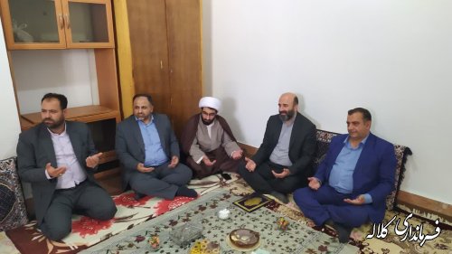 دیدار عیدانه معاون سیاسی و امنیتی استاندار با ائمه جمعه اهل سنت کلاله