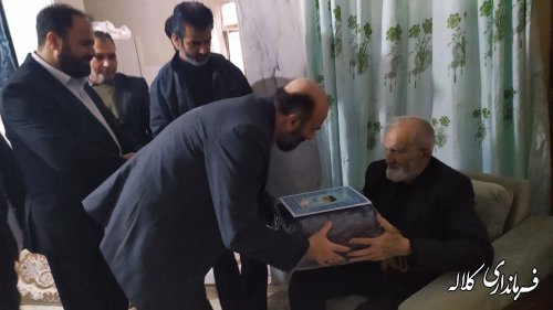 دیدار معاون سیاسی، امنیتی و اجتماعی استاندار گلستان با خانواده شهید شهریاری