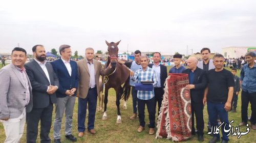 برگزاری جشنواره ملی فرهنگی، ورزشی، زیبایی اسب اصیل ترکمن در روستای صوفیان